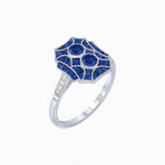 Load image into Gallery viewer, Art Deco Inspired Twin Diamond Geometric Ring - Shahin Jewelry