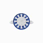 Load image into Gallery viewer, Art Deco Style Dress Ring With Illusion Setting - Shahin Jewelry
