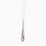 Load image into Gallery viewer, Art Deco Style Drop Pendant - Shahin Jewelry