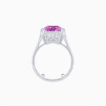 Load image into Gallery viewer, Art Deco Style Emerald Cut Ring with Hand - Engraved Shank - Shahin Jewelry