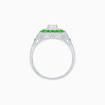 Load image into Gallery viewer, Art Deco Style Engagement Ring - Shahin Jewelry
