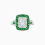 Load image into Gallery viewer, Art Deco Style Engagement Ring - Shahin Jewelry
