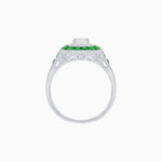 Load image into Gallery viewer, Art Deco Style Engagement Ring - Shahin Jewelry
