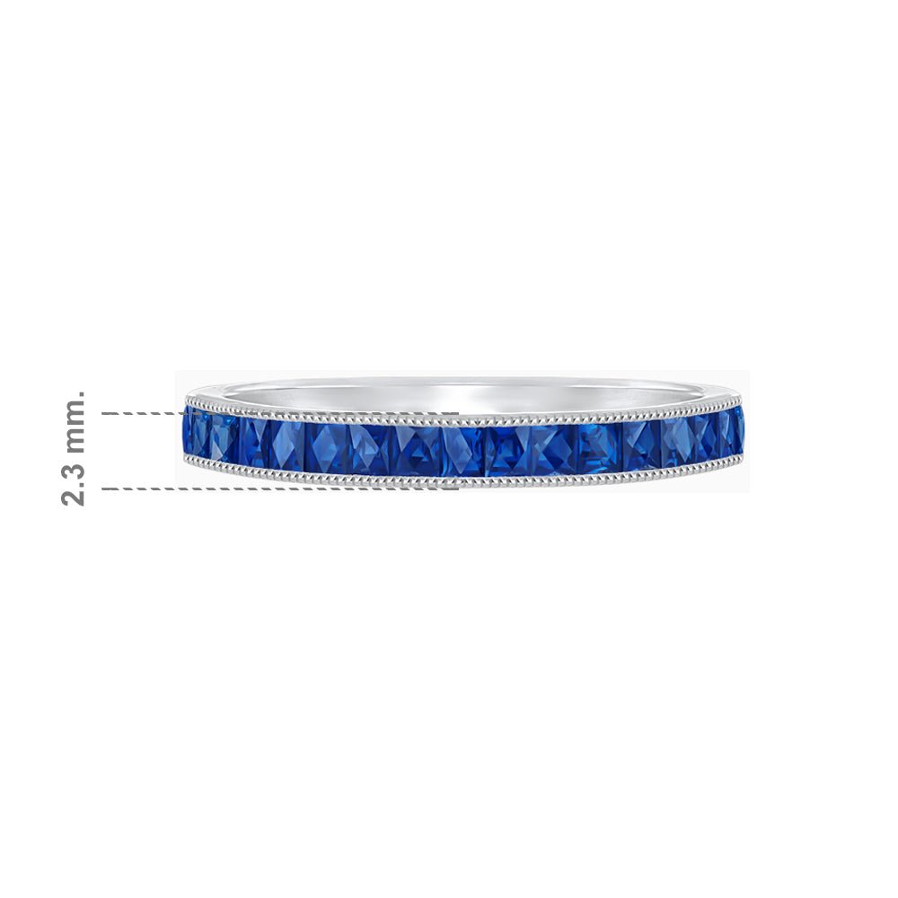 Art Deco Style Eternity Ring - Shahin Jewelry