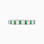 Load image into Gallery viewer, Art Deco Style full eternity band - Shahin Jewelry
