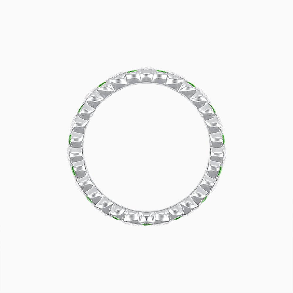 Art Deco Style full eternity band - Shahin Jewelry