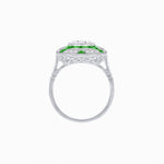 Load image into Gallery viewer, Art Deco Style Geometric Engagement Ring - Shahin Jewelry
