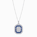 Load image into Gallery viewer, Art Deco Style Illusion Pendant - Shahin Jewelry
