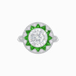 Load image into Gallery viewer, Art Deco Style Star Design Ring - Shahin Jewelry
