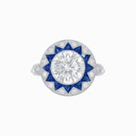 Load image into Gallery viewer, Art Deco Style Star Design Ring - Shahin Jewelry
