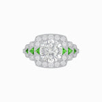 Load image into Gallery viewer, Art Deco Style Stepped Down Diamond Ring - Shahin Jewelry
