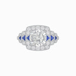 Load image into Gallery viewer, Art Deco Style Stepped Down Diamond Ring - Shahin Jewelry
