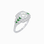 Load image into Gallery viewer, Art Deco Style Stepped Down Diamond Ring - Shahin Jewelry
