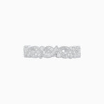 Load image into Gallery viewer, Art Nouveau Inspired Diamond Floral Wedding Band - Shahin Jewelry
