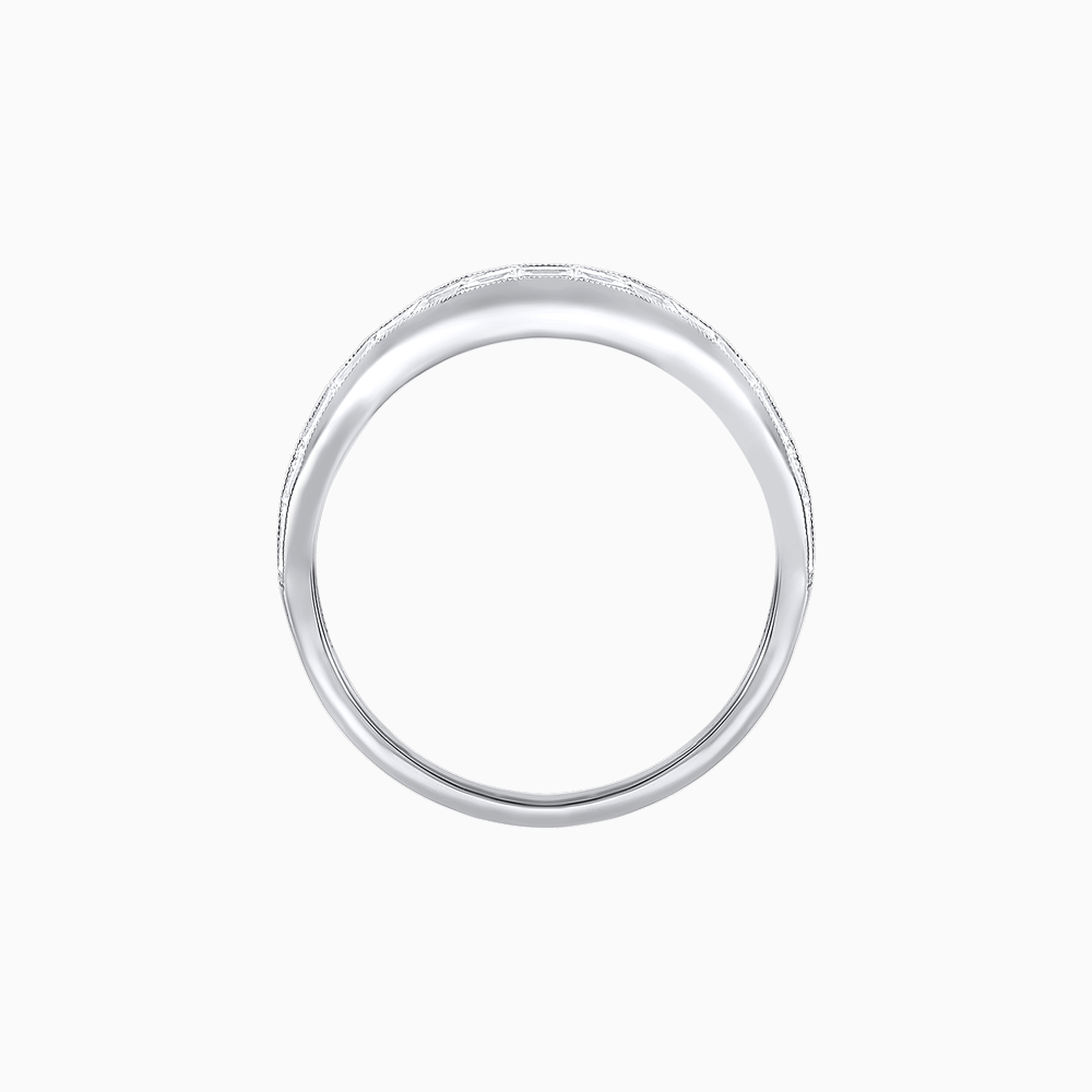 Contemporary Pear - Shaped Mounting Engagement Ring with Diamond Accents - Shahin Jewelry