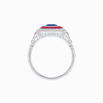 Load image into Gallery viewer, Cushion Cut Gemstone Engagement Ring - Shahin Jewelry