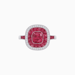 Load image into Gallery viewer, Cushion Cut Gemstone Engagement Ring - Shahin Jewelry