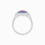 Load image into Gallery viewer, Cushion Cut Gemstone Engagement Ring - Shahin Jewelry