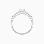 Load image into Gallery viewer, Cushion Shape Arrow Head Shank Ring with Diamond - Shahin Jewelry
