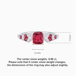 Load image into Gallery viewer, Cushion Shape Arrow Head Shank Ring with Diamond - Shahin Jewelry
