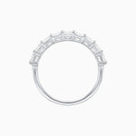 Load image into Gallery viewer, Customizable Radiant Cut Diamond Half Eternity Band - Shahin Jewelry