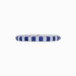 Load image into Gallery viewer, Delightful Sapphire and Diamond Full Eternity Band - Shahin Jewelry
