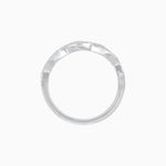 Load image into Gallery viewer, Diamond Crossover Wedding Ring - Shahin Jewelry
