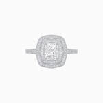 Load image into Gallery viewer, Double Halo Vintage Style Diamond Engagement Ring - Shahin Jewelry
