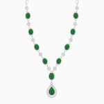 Load image into Gallery viewer, Drop Tennis Necklace - Shahin Jewelry
