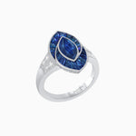 Load image into Gallery viewer, Art Deco Inspired Marquise Diamond Ring