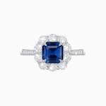 Load image into Gallery viewer, Elegant Asscher Cut Ring with Vintage Flair - Shahin Jewelry