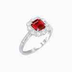 Load image into Gallery viewer, Elegant Asscher Cut Ring with Vintage Flair - Shahin Jewelry