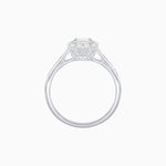 Load image into Gallery viewer, Emerald Cut Center Stone Cluster Ring - Mounting - Shahin Jewelry
