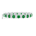 Load image into Gallery viewer, Enchanting Diamond Full Eternity Band - Shahin Jewelry
