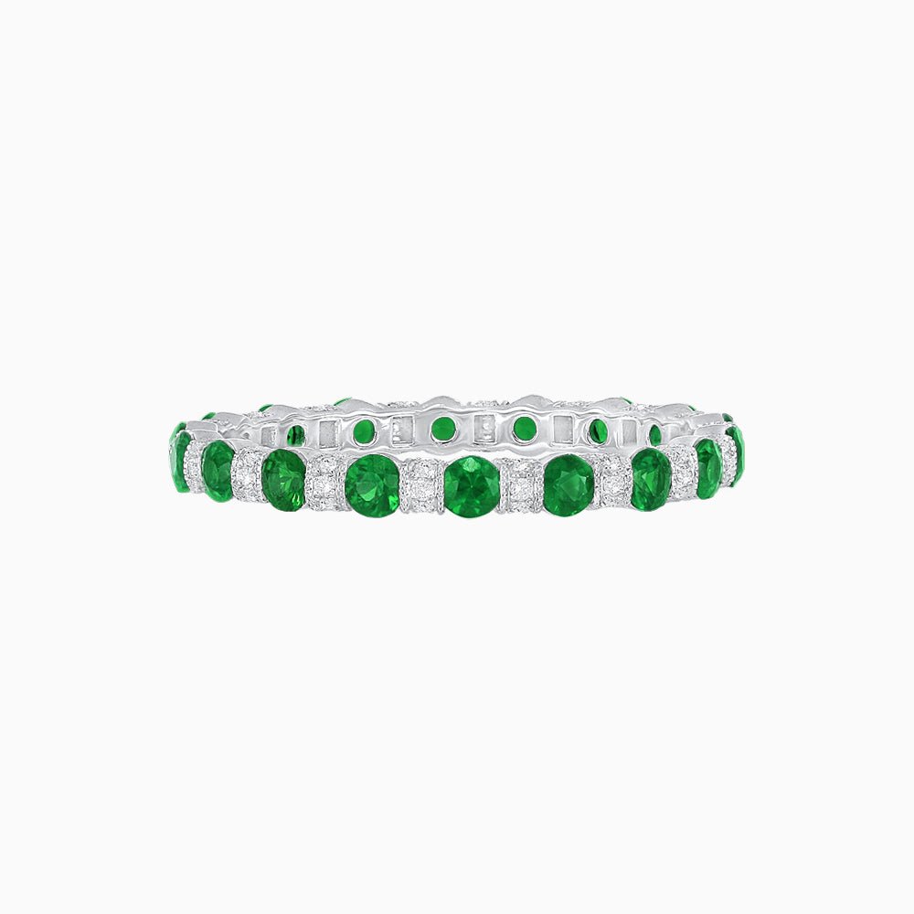 Enchanting Diamond Full Eternity Band - Shahin Jewelry