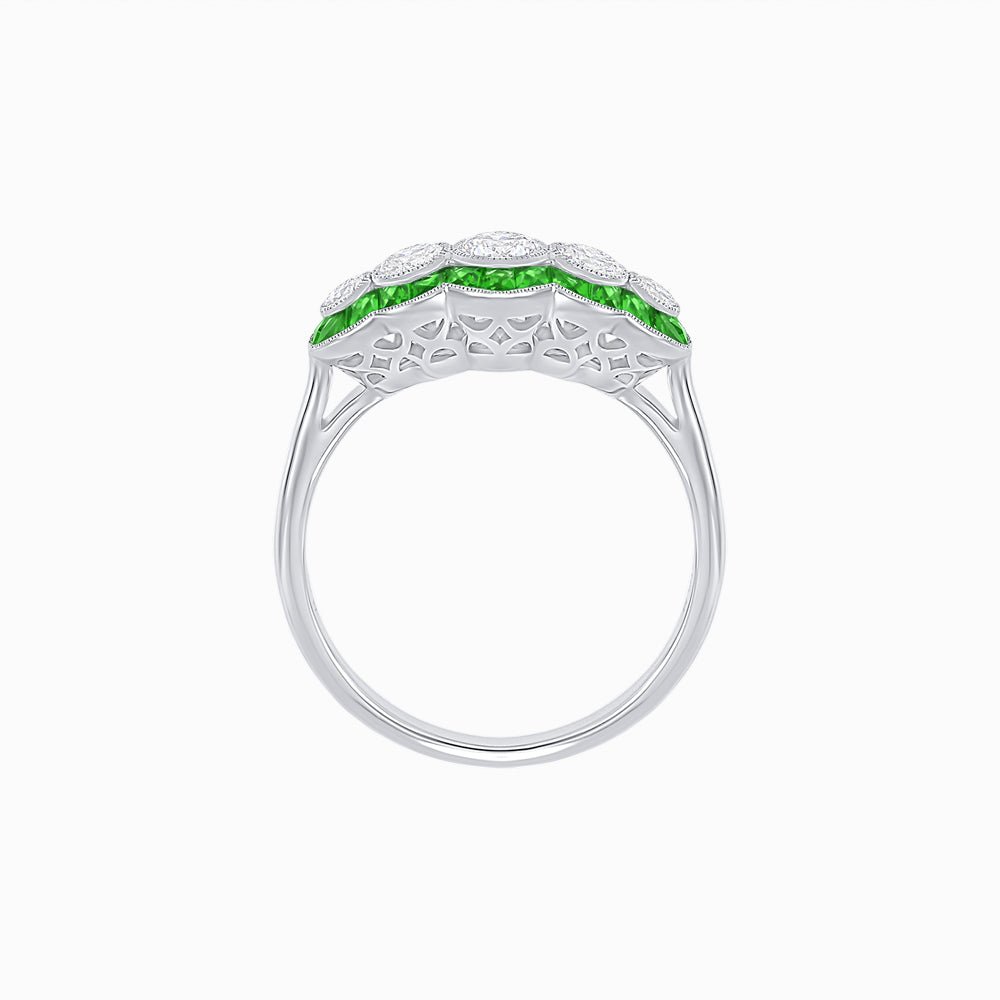 Five Stone Diamond Ring - Shahin Jewelry