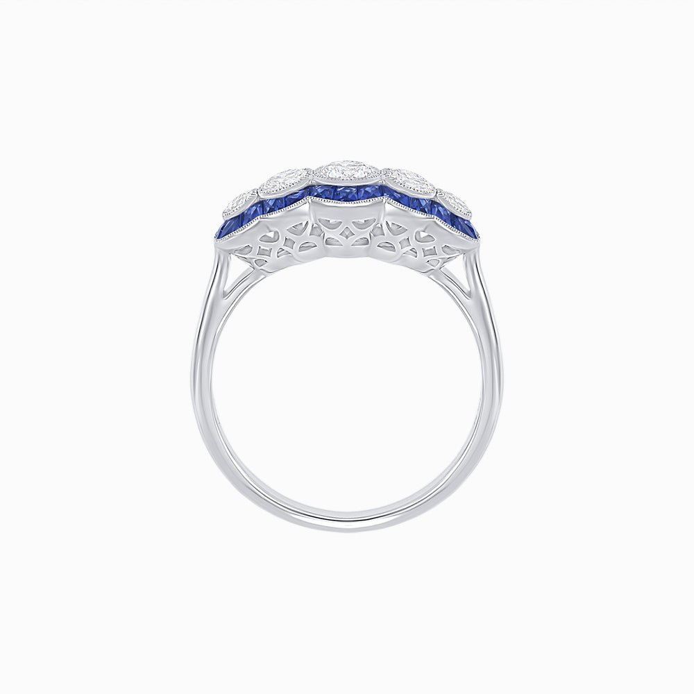 Five Stone Diamond Ring - Shahin Jewelry