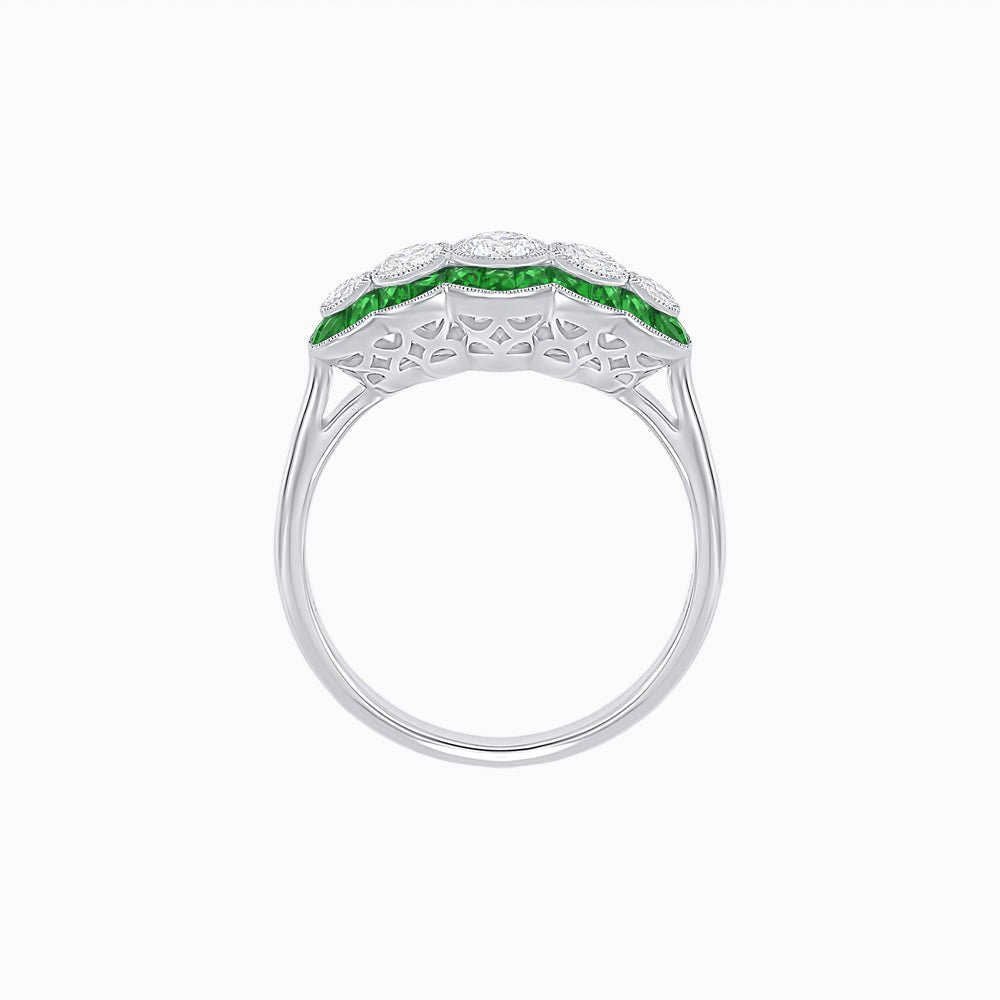 Five Stone Diamond Ring - Shahin Jewelry
