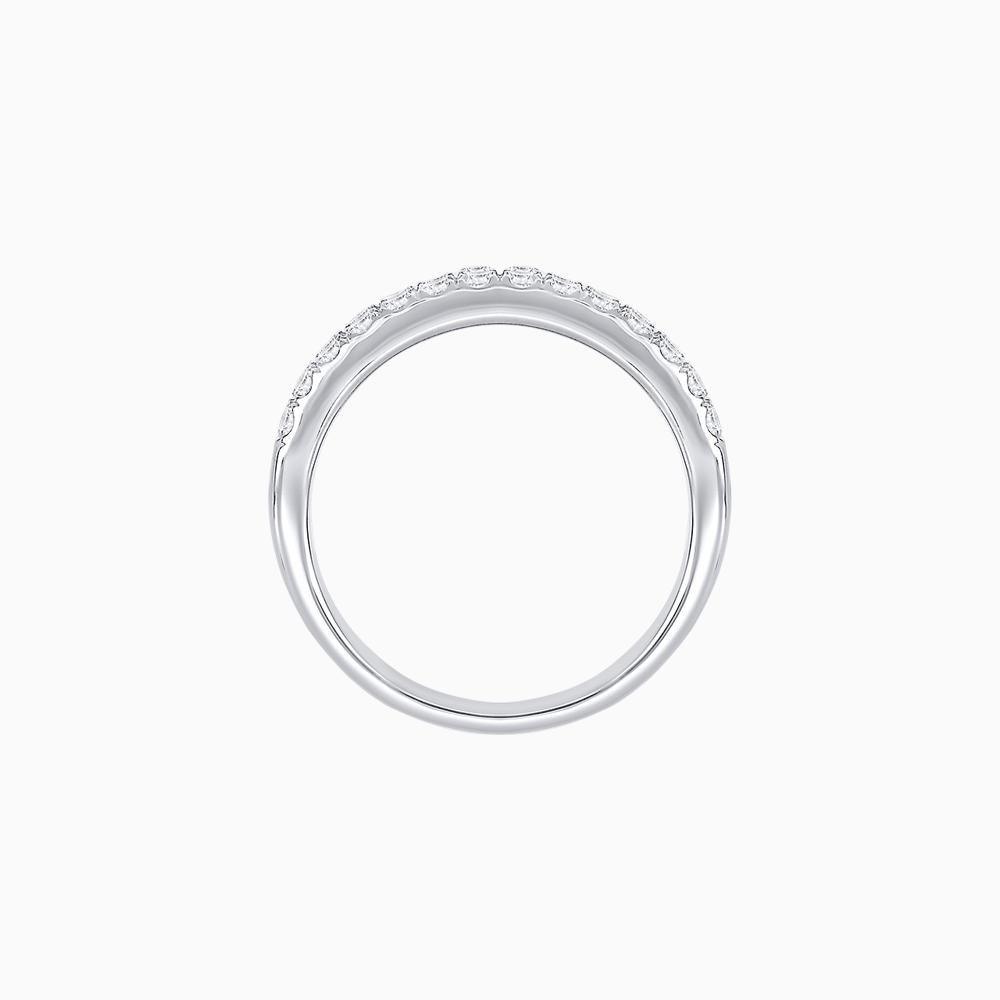 Gemstone and Diamond Band - Shahin Jewelry