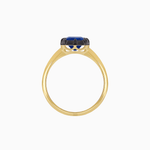 Load image into Gallery viewer, Georgian - Inspired Cushion - Cut Ring Mounting - Shahin Jewelry