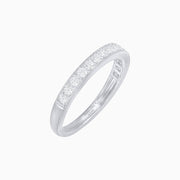 Half Eternity Wedding Band - Shahin Jewelry