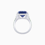 Load image into Gallery viewer, Heart Shape Ring with Diamond Accents - Shahin Jewelry