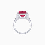 Load image into Gallery viewer, Heart Shape Ring with Diamond Accents - Shahin Jewelry
