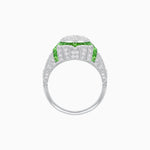 Load image into Gallery viewer, Illusion Setting Vintage Inspired Engagement Ring - Shahin Jewelry
