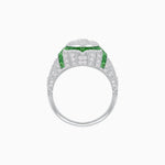 Load image into Gallery viewer, Illusion Setting Vintage Inspired Engagement Ring - Shahin Jewelry
