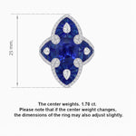Load image into Gallery viewer, intage - Inspired Statement Mounting Ring with Diamond &amp; Gemstone Accents - Shahin Jewelry
