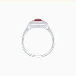 Load image into Gallery viewer, Marquise - Inspired Double Halo Diamond Engagement Ring Mounting - Shahin Jewelry

