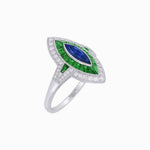 Load image into Gallery viewer, Marquise Shape Art Deco Style - Shahin Jewelry