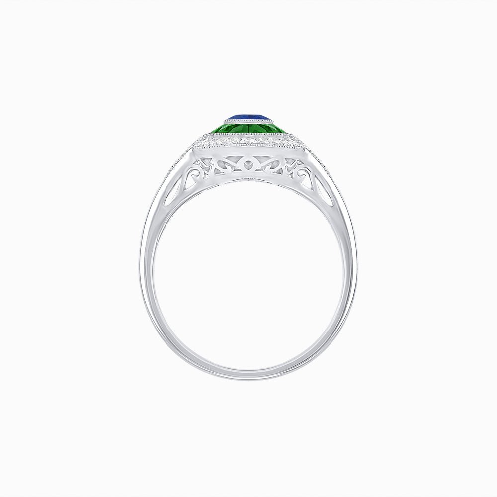 Marquise Shape Art Deco Style - Shahin Jewelry