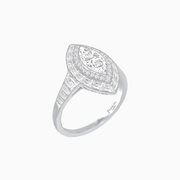 Marquise Shape Art Deco Style - Shahin Jewelry